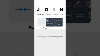AutoCAD JOIN Tutorial | Learn JOIN Command in AutoCAD #AutoCAD #AutoCADTutorial #AutoCADTips