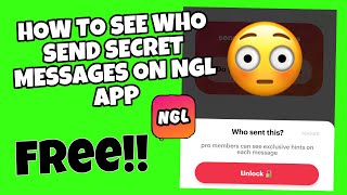 How to see who sent messages for free on the NGL app | NGL Instagram story trend screenshot 5
