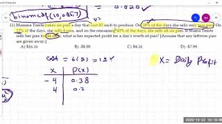 Expected Value Example