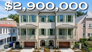 Newly built home in historic Charleston, SC with rooftop patio