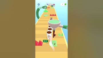 Coffee Stack ☕ 1 Level Gameplay Walkthrough | Best Android, iOS Games #shorts