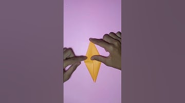 FLAMINGO Simple☑️ Origami Bird Easy Step By Step #3dorigami #origamitutorialeasy