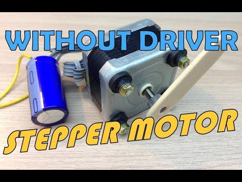 Stepper Motor Run Without Driver  - Шаговый Двигатель Без Драйвера