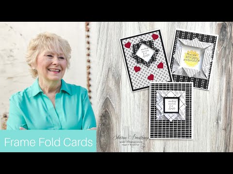 🔴 Frame Fold Card: Want The Easy Tutorial To Make This Greeting Card?
