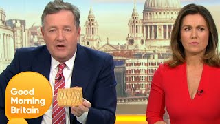 Susanna Gets Piers a Greggs' Vegan Steak Bake | Good Morning Britain