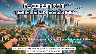 AI's Vision of Ayodhya Temple in 2200 AD #ai #ram #ayodhya #artificialintelligence