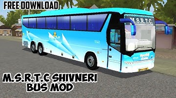 Msrtc shivneri bus mod for bussid|scania bus mod|scania bus livery|scania bus mod for bussid|bussid|