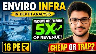 Enviro Infra Deep Dive 🚨 16 PE, 5X Order Book | Hidden Multibagger or Value Trap?