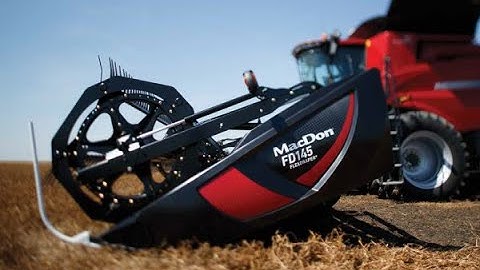 MacDon Draper Head: Header Tilt Settings