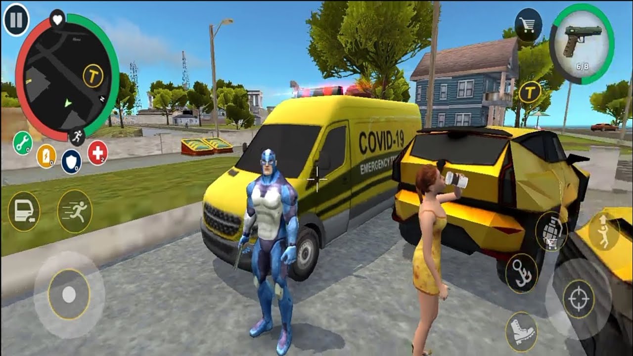 Rope Hero: Mafia City War ; Walkthrough Mafia Hero -Gameplay 