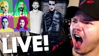 Reacting to NEW music LIVE! Asking Alexandria, Motionless In White, Badflower & more REACTION | KECK