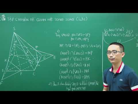 Ôn tập chuyên đề quan hệ song song - Toán 11 - Thầy Nguyễn Cao Cường