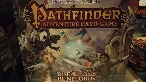 PATHFINDER Adventure Card Game RISE OF THE RUNELORDS Base Set Front Cover 10.01.19