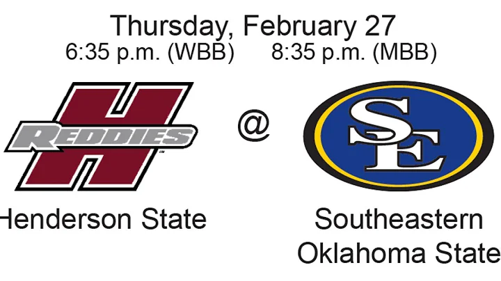 NCAAD2 MBB Showcase: Southeastern Oklahoma State vs Henderson State