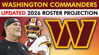 UPDATED 2026 Commanders Roster Projection: 53-Man Roster & Practice Squad Outlook Before Camp Begins