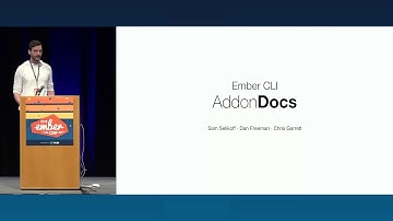 EmberConf 2018: MiniTalk - Ember-CLI Addons by Sam Selikoff