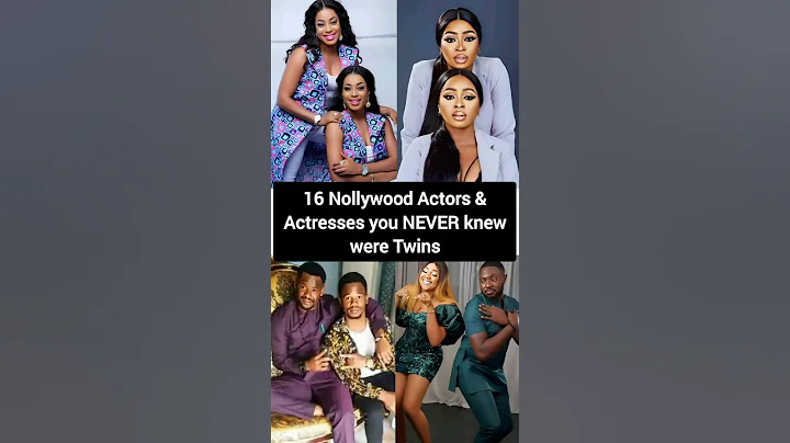 16 Nollywood Actors & Actresses you NEVER knew were Twins #nigeriaentertainment #nollywoodmovies