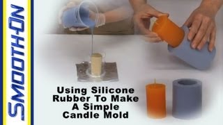 Candle Making Lessons: How To Turn A Silicone Mold Into A Candle Mold 