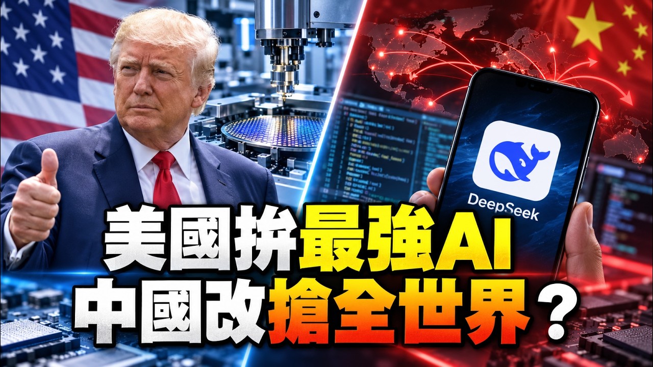 美國有晶片、中國搶市場？習近平要把AI送進全球南方 BRICS開源社群正式上桌  China Pushes BRICS AI for Global South｜【三分鐘國際通】三立財經iNEWS
