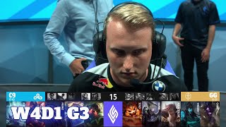 Cloud 9 vs Golden Guardians | Week 4 Day 1 S11 LCS Summer 2021 | C9 vs GG W4D1 Full Game