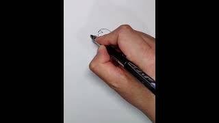 Practice drawing a minimalist cat with one line