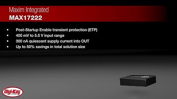 Maxim MAX17222 | Digi-Key Daily