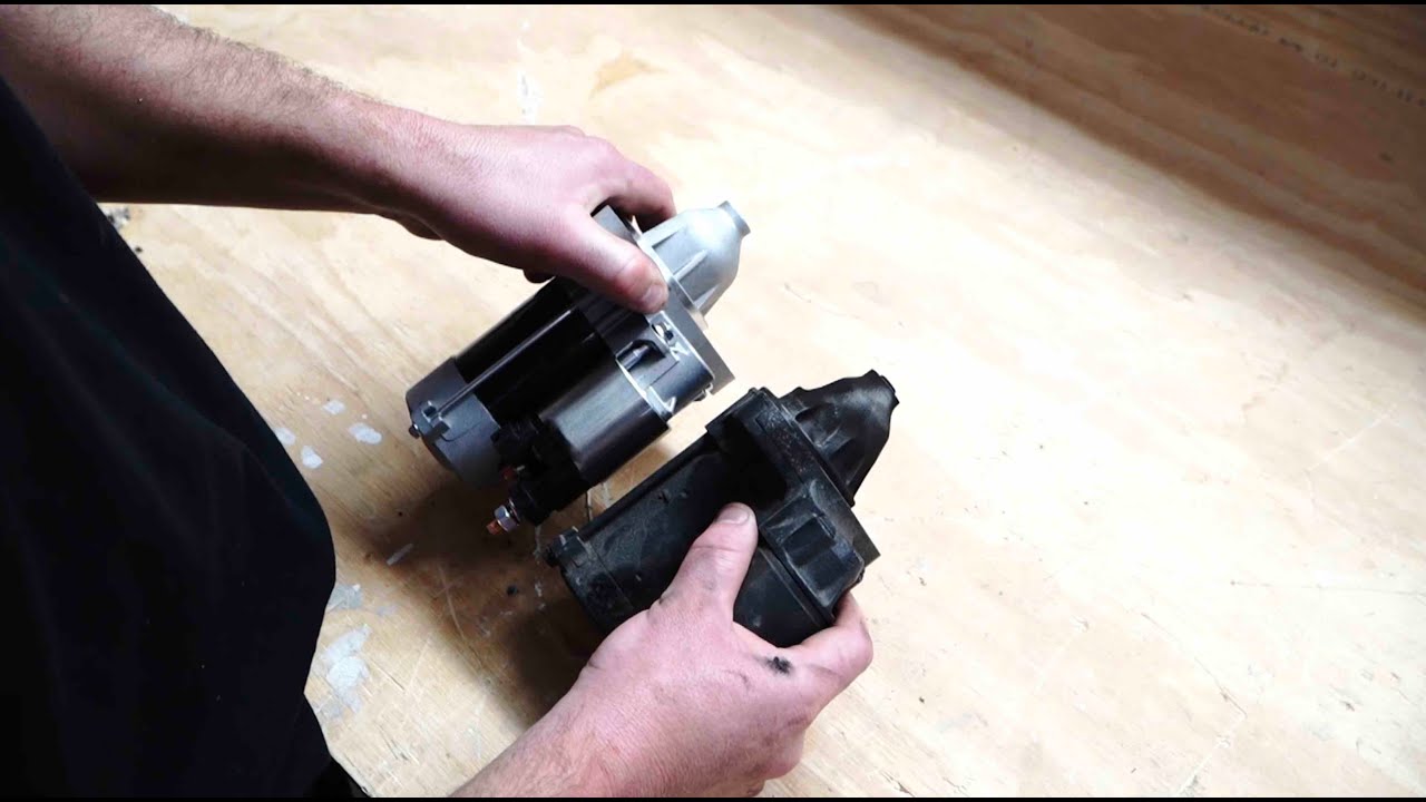 How to Replace Toyota Hilux Engine Starter Motor Suit 2TR 2.7L 2005