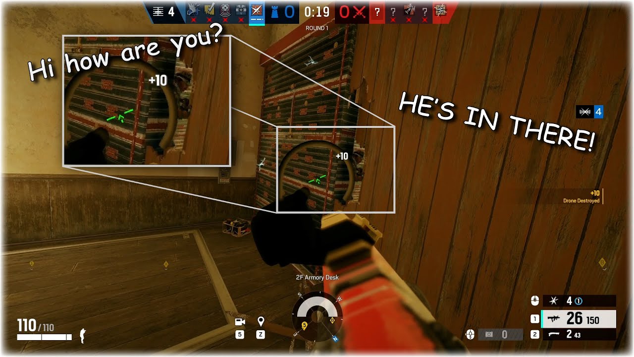 Siege - He's in there!