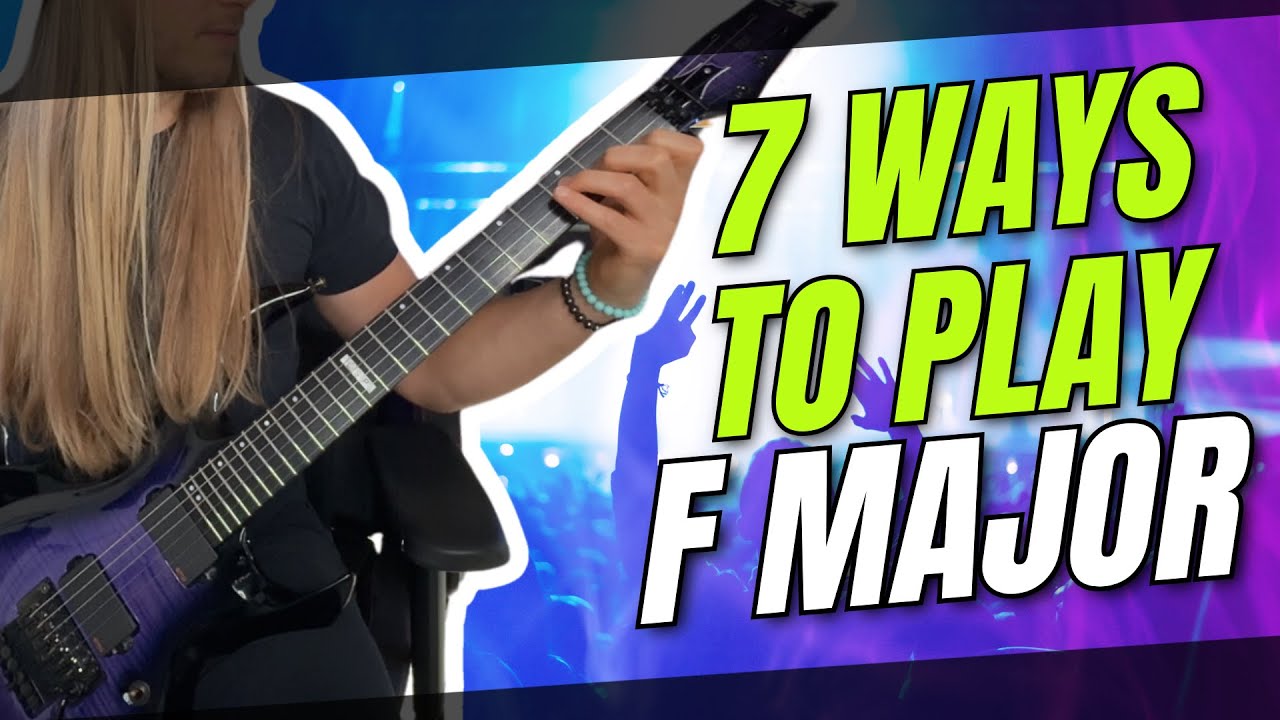 😲 7 EASY Ways to Play F Chord on Guitar 🎯 - YouTube