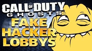 Fake HACKED LOBBY Trolling (Call of duty Ghosts)