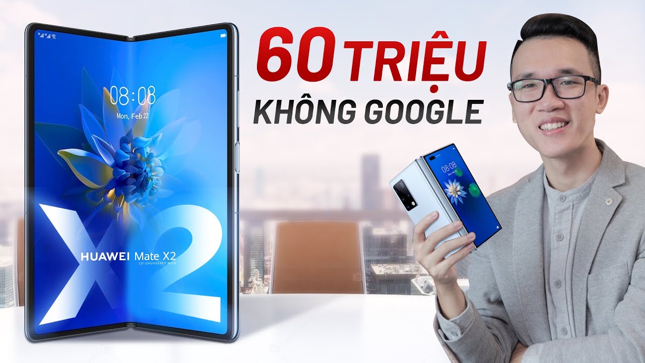 Điện thoại gập Huawei Mate X2 ra mắt giá 60 triệu,... - youtube