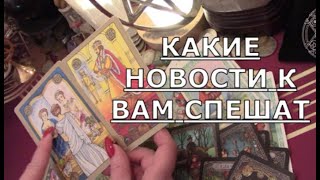 📜 КАКИЕ НОВОСТИ К ВАМ СПЕШАТ от кого и о чем вы узнаете Таро знаки судьбы прогноз #tarot#gadanie