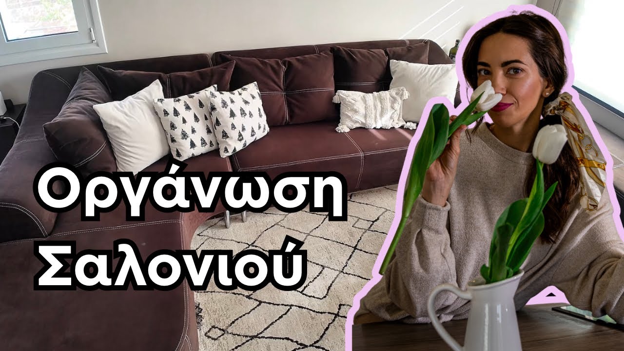 Οργάνωση & Καθάρισμα σαλονιού 