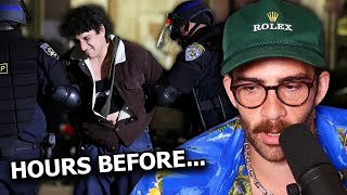 The Day Before Police Raided the UCLA Encampment | HasanAbi reacts