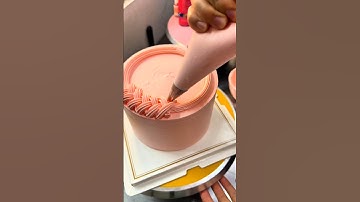 Wonderful Cake Decorating Design #shorts #cakedesign #video #cakeideas