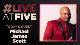 Broadway.com #LiveatFive with Michael James Scott of ALADDIN