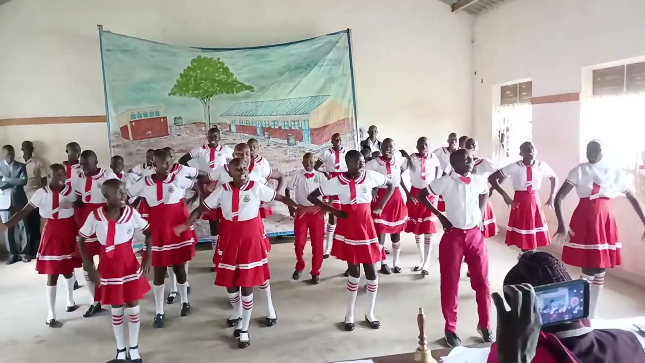 Kasimeri primary school Moroto with a poem based on theme school pay 2025