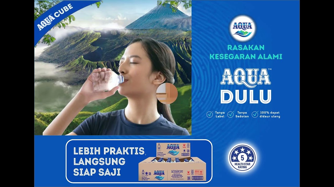 IKLAN AQUA CUBE AHS DIAN