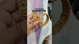 1 Gram D Beautiful Design Lakshmi Devi Bangles Premium Quality