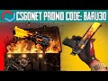 Won Deagle Blaze 🤑 CSGONET PROMO CODE 2025: BARU30