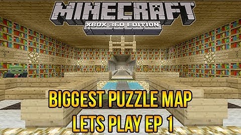 Minecraft Xbox 360: Biggest Puzzle Map Ever - Ep. 1