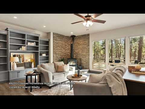 69255 Crooked Horseshoe Road, Sisters, OR home video tour