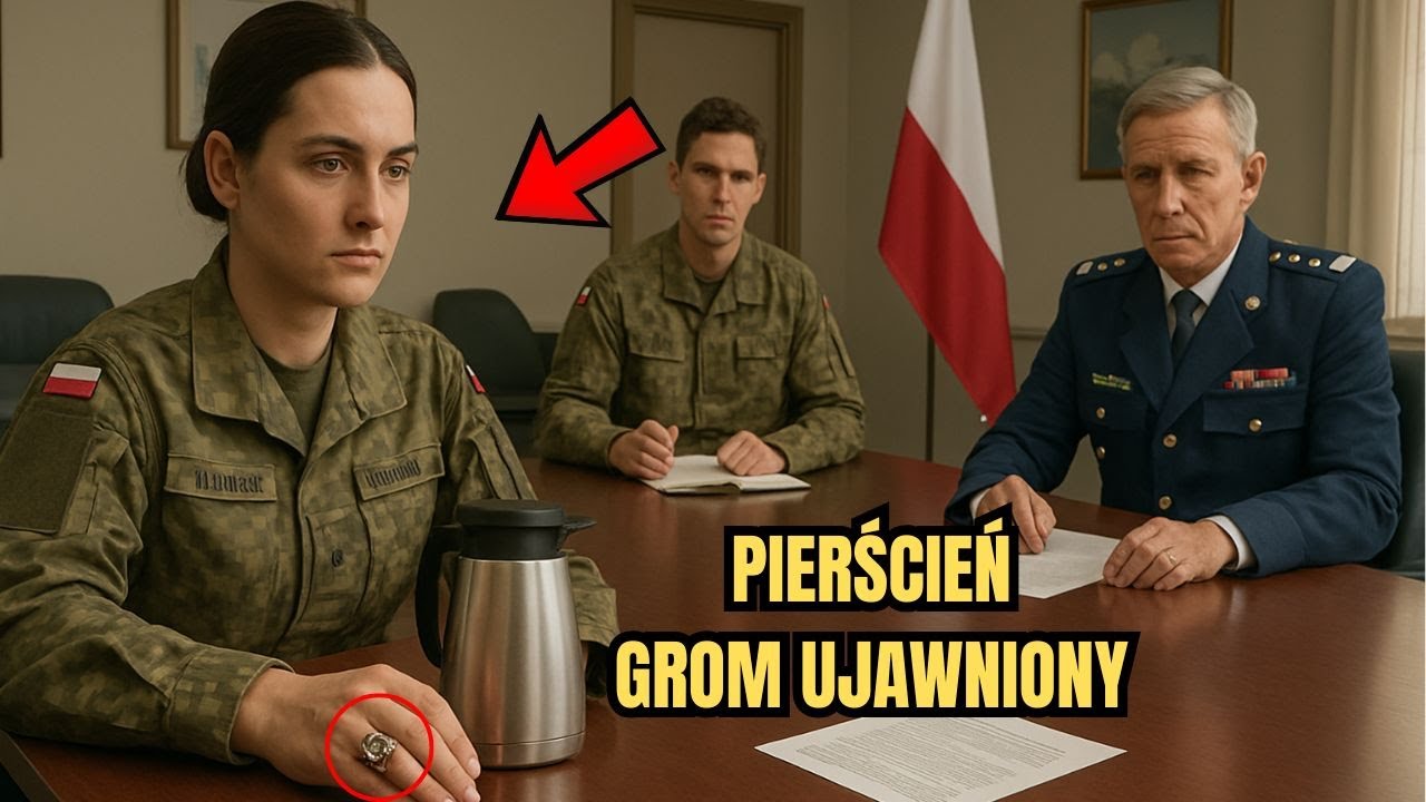 Kazali Jej Podawać Kawę Na Odprawie, Dopóki Generał Nie Zobaczył Pierścienia GROM