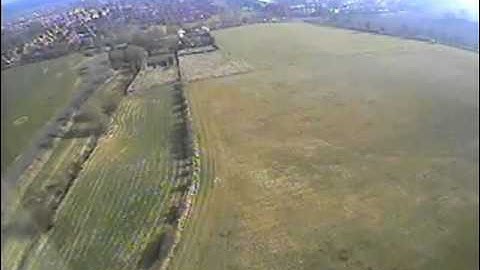 FPV T-rex 450 pro - this is what happens when your battery dies