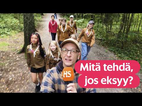 Partiolaiset neuvovat, mitä tehdä jos eksyy