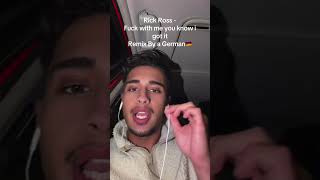 can you tell im german haha #rap #rickross #trap #jayz #fastrapper