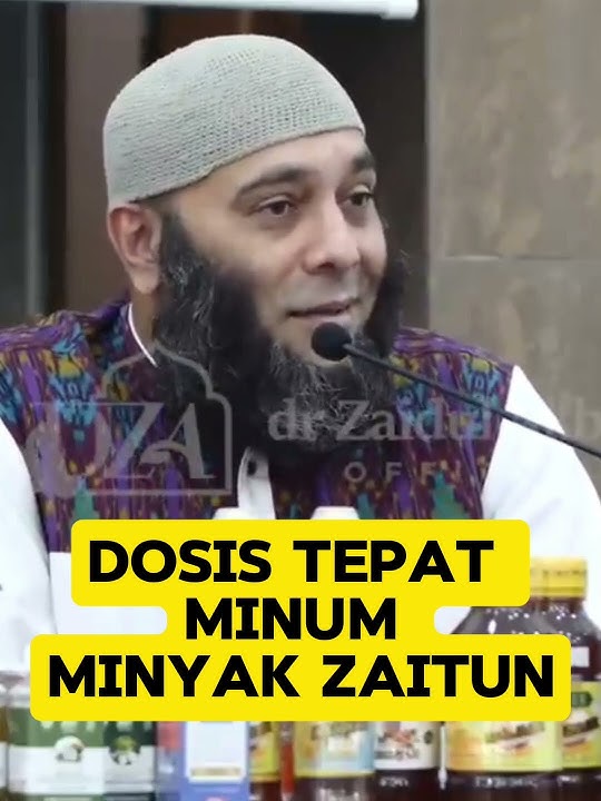 The right dose to drink olive oil? Dr. Zaidul Akbar