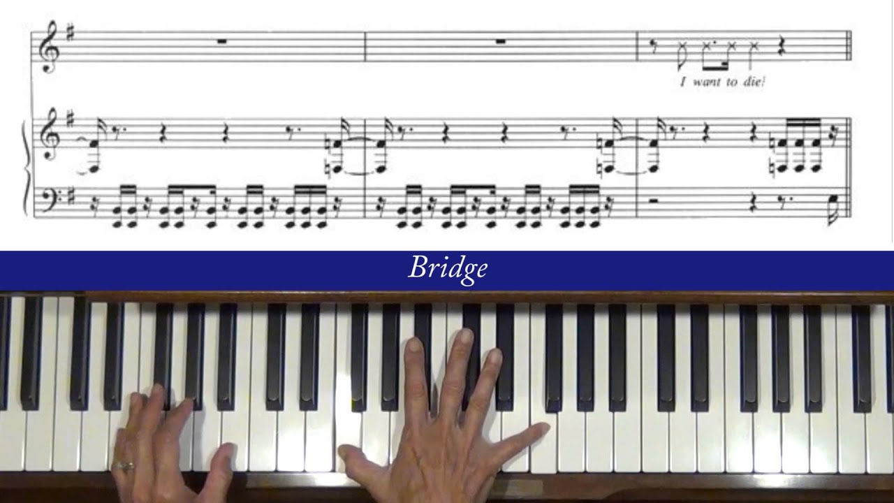 Tourniquet Evanescence Piano Tutorial YouTube