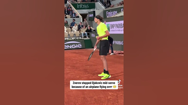 Zverev stops Djokovic because of Airplane ✈️ 🎾 @rolandgarros #tennis #rolandgarros #frenchopen