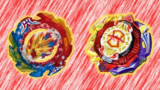 Fusion Battle (1) - SuperKing Hyperion vs. αeclipse Taiyō - Customized Beyblade / Beyblade Burst BU screenshot 5